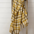 Brushed Cotton Flannel Throw