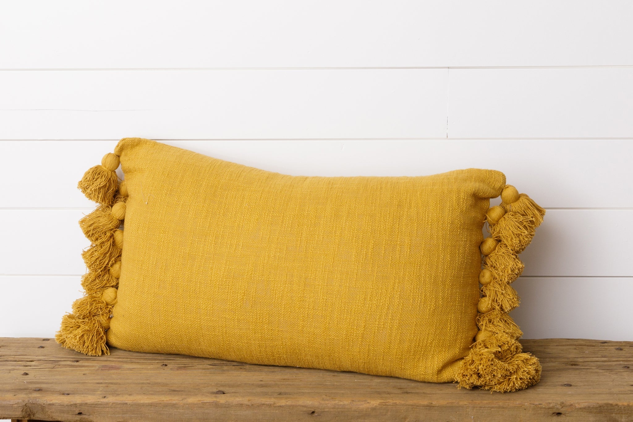 Mustard Lumbar Pillow