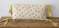 Yellow Floral Lumbar Pillow